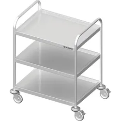 Stalgast Servierwagen mit drei Böden, 1170x655x950 mm, verschweißt