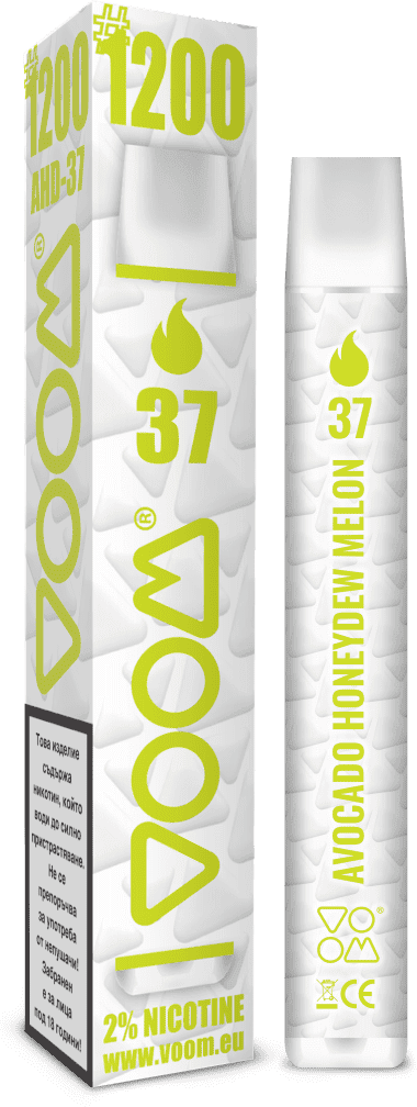 VOOM #1200 37 Avocado Honeydew - 2% nicotine - 1  single unit
