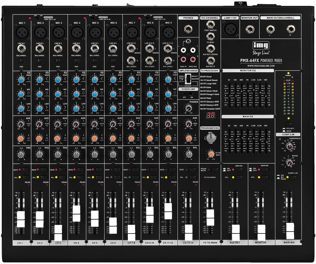 IMG STAGELINE PMX-64FX