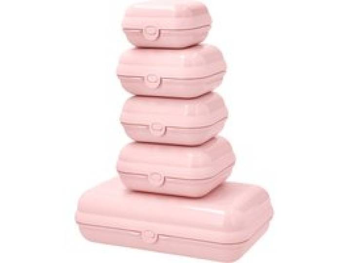 SILVERCREST® Set de 5 boîtes repas (Rose)