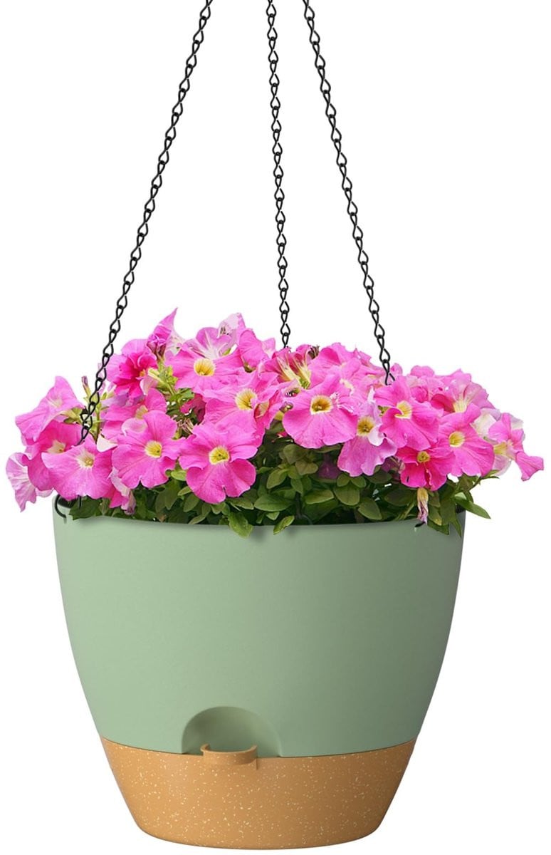 Omgoods Hangende Plantenpot met Waterinlaat, 30 cm