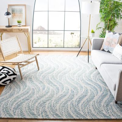 SAFAVIEH Handmade Micro-Loop Selima Modern Wool Rug