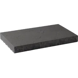 WESERWABEN® Mauerabdeckungen Anthrazit strukturiert flach-strukturiert 35 x 5 x 49