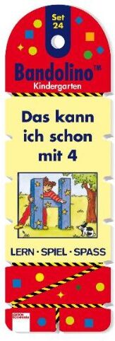 Friederike Barnhusen - Bandolino Set 24. Das kann ich schon mit 4: Lern Spiel Spass. Kindergarten - Preis vom 16.10.2026 11:41:07 h