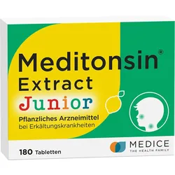 Meditonsin Extract Junior Pflanzl. Erkältungstabl. 180 ST