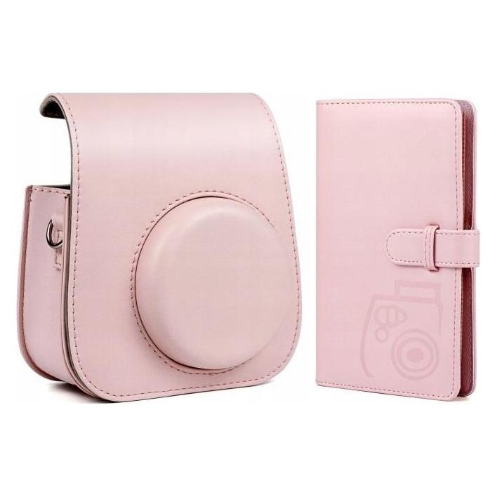 Loveinstant Bag 2 in One Set Case Fuji Instax Mini 11 Case + Pink Album (Kamera Schultertasche) (LOVEINSTANT)
