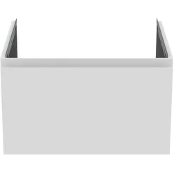 Ideal Standard Möbelwaschtischunterschrank Finesse, weiß matt, 600x505x370 mm, 1 Schublade mit Softclose-Mechanismus
