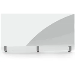 Magnetoplan Hygieand Thekenaufsteller mit Klammern - 120x60cm - Transparent - Acryl
