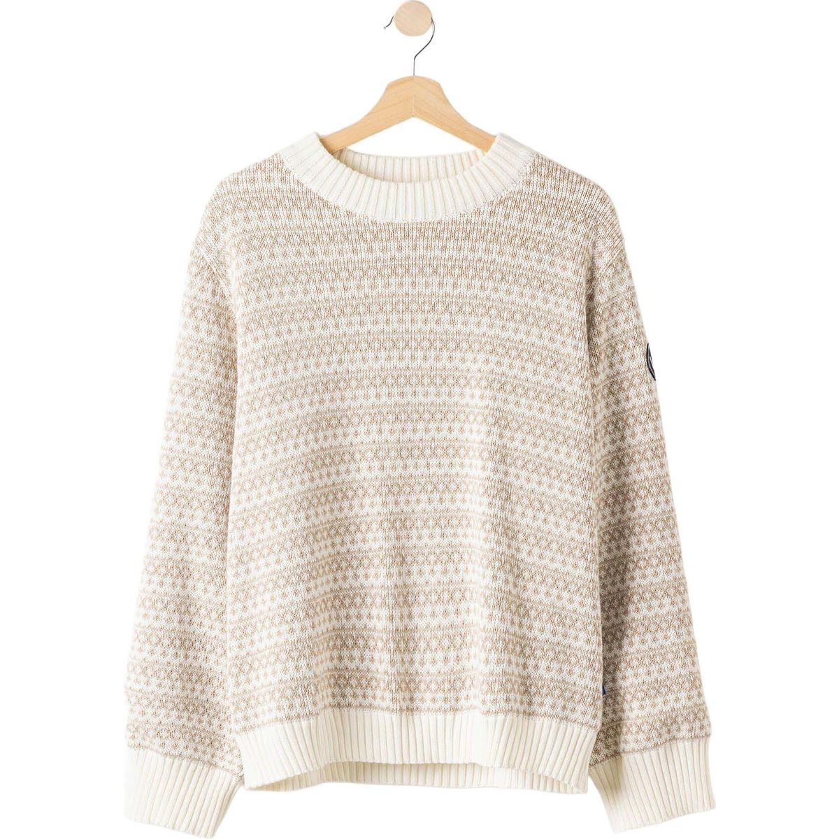 Holebrook Augusta Crew WP off white/khaki (165) M H62407-165-M