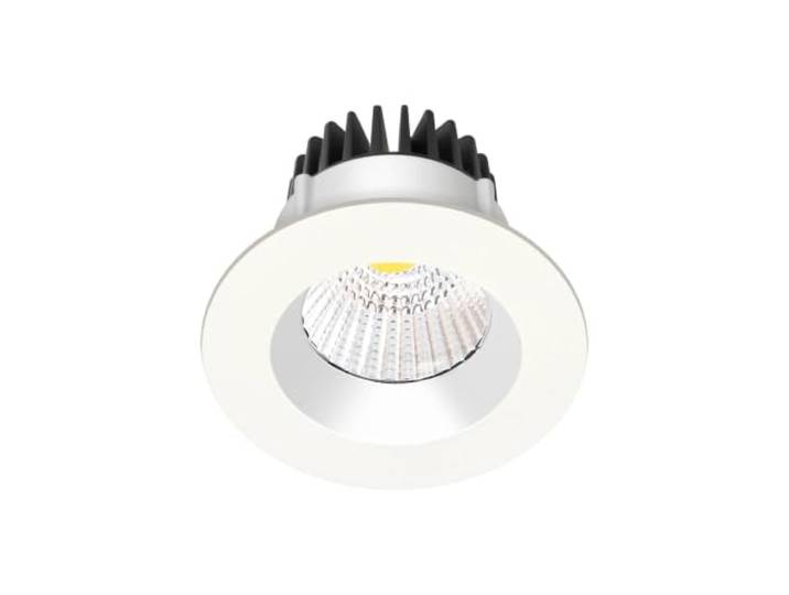 Arcchio LED Hochvolt Einbaustrahler Aryx (Modern) in Weiß aus Aluminium (1 flammig,) - Strahler Einbauleuchte Deckenleuchte Wandleuchte Wohnzimmerleuchte