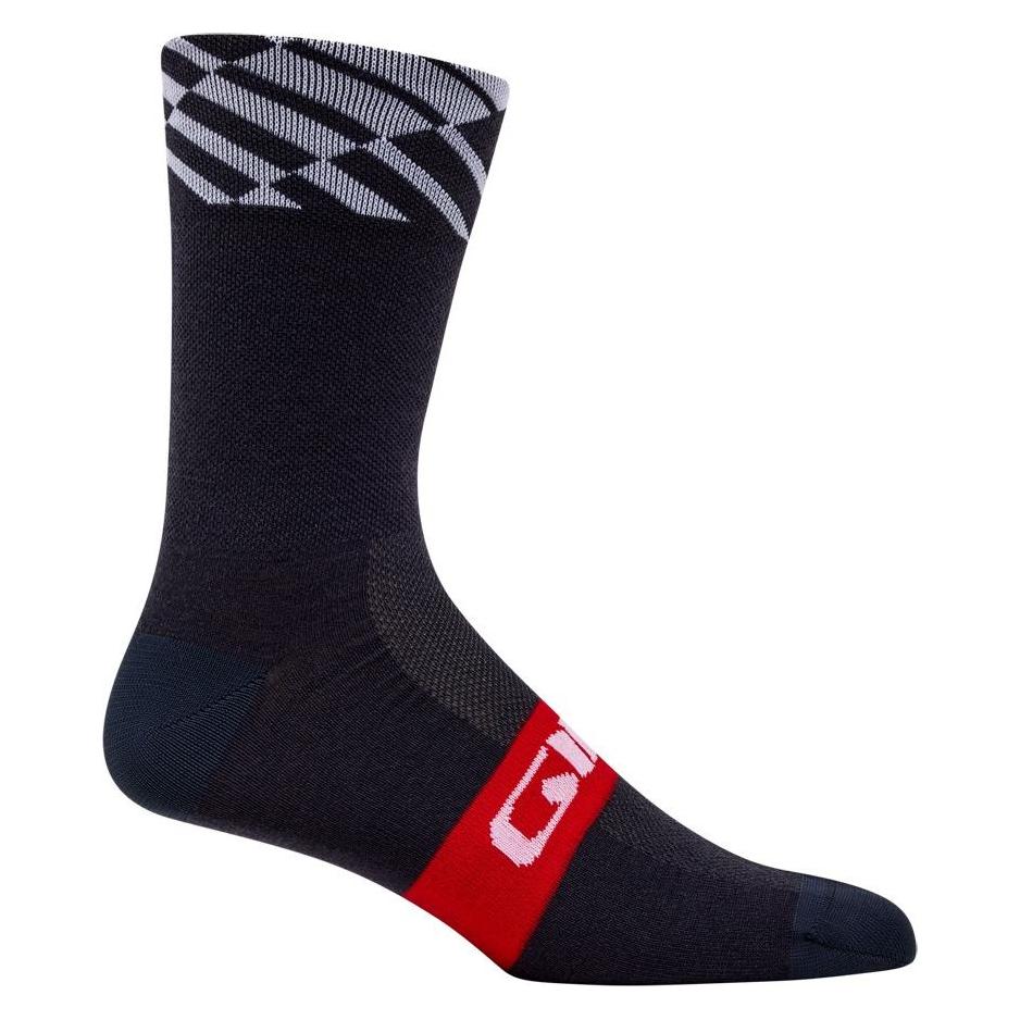 Giro SEASONAL MERINO WOLLE Socken Schwarz Anthrazit, Grösse M (M) (60989580)