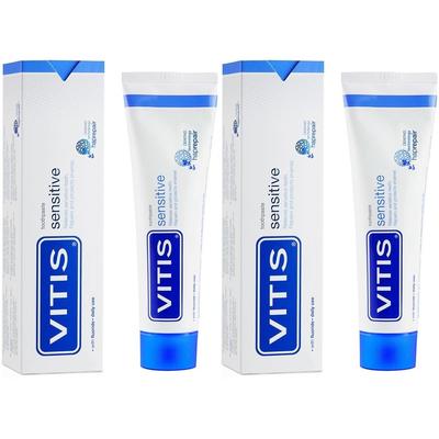 Vitis Sensitive Zahnpasta x2 2x100 ml Zahncreme