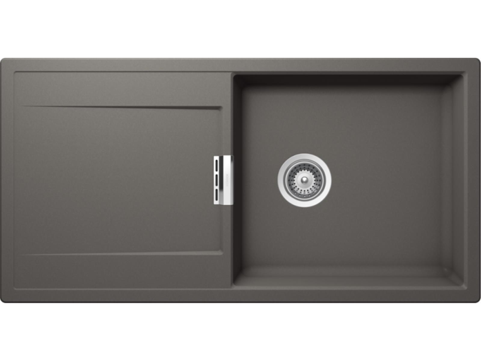 Schock Mono D-100L A Silverstone - MOND100LASIL Granitspüle