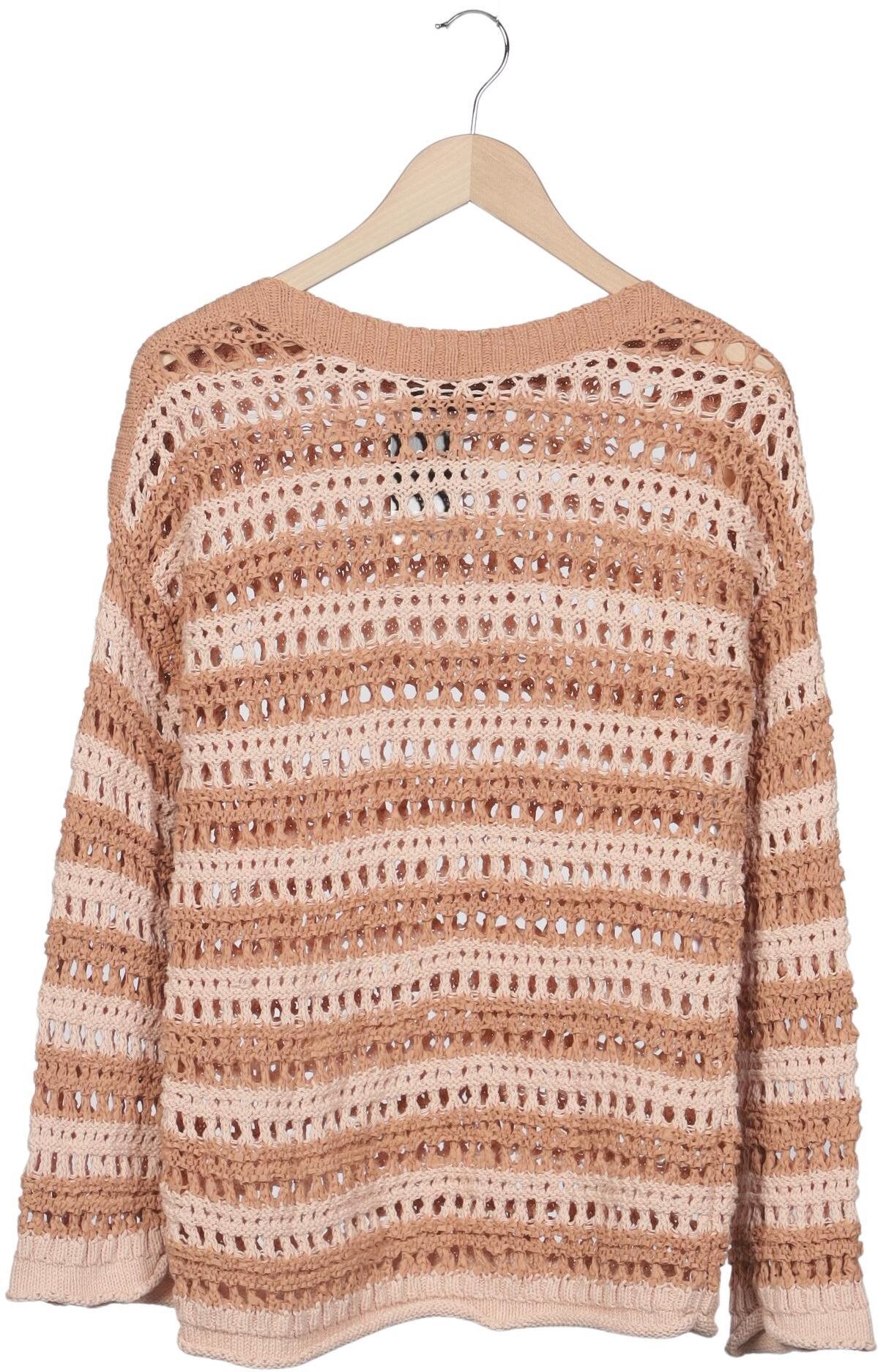 Twinset Damen Pullover, Beige, Gr. M, Baumwolle / Synthetik - Second Hand