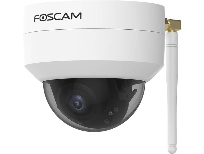 Foscam D4Z - Caméra de sécurité IP - Intérieur et extérieur - Câblée et sans fil - CE - RoHS - FCC - WEEE - Plafond - Blanc
