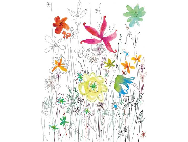 VLIESTAPETE Floral