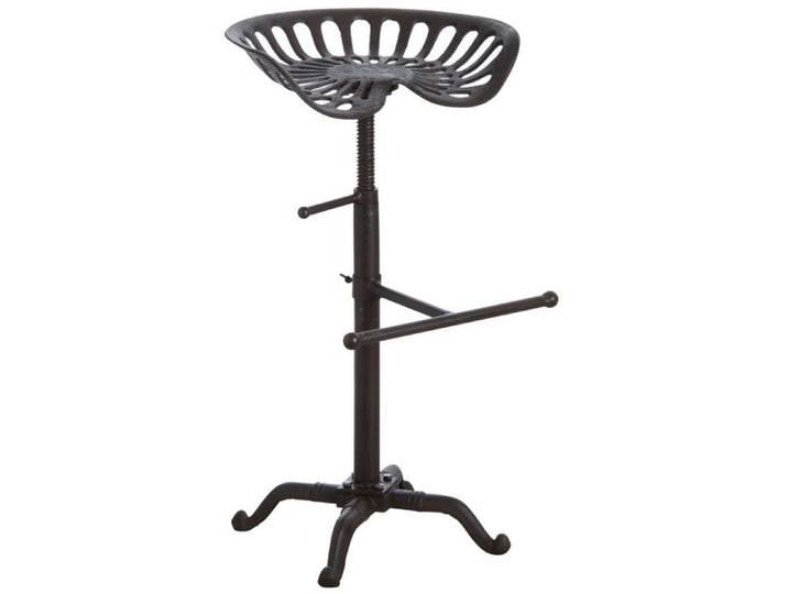 Tabouret de bar siège de tracteur en fonte