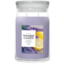 YANKEE CANDLE® Duftkerze Signature Line Large Jar Lemon Lavender