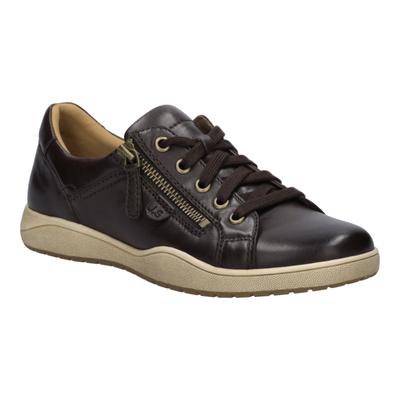 Sneaker JOSEF SEIBEL "Cynthia 02, chocolate", Damen, Gr. 39, braun (chocolate), Schuhe Sneaker