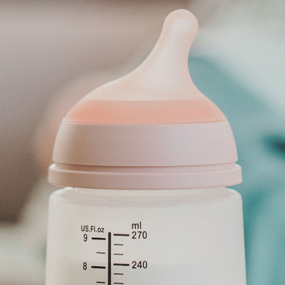 Suavinéx Zero Zero Silicone Teat for Baby Bottle Anti-Colic 2&nbsp;un. Light A: Adaptive Flow