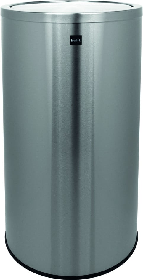 Helit Afvalemmer The Swing, 50 liter, Roestvrij staal, Zilverkleurig