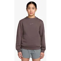 Nike KM K Nk Club Flc Crew LS Fleece Sweatshirt Kinder - plum ecl