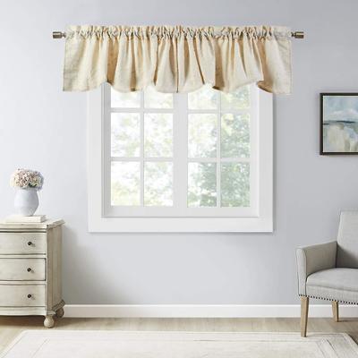Home Soft Things Chain Embroidery Valance 2 Piece Set