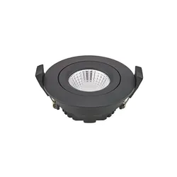 Sigor Einbauleuchte 68 Diled 6W 380lm 3000K schwarz 36° dimmbar