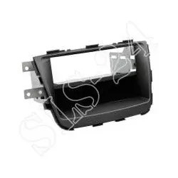 Kia Sorento III ab 11/2012 Radio Einbaurahmen Radioblende schwarz Blende mit ...