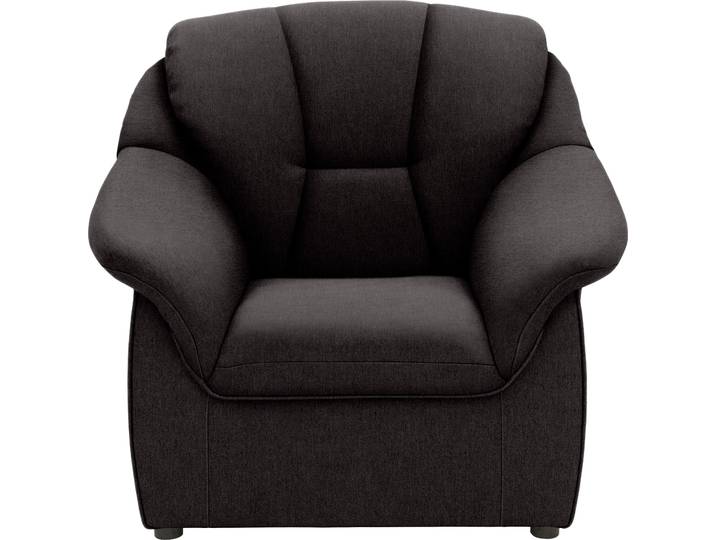 Sessel, 92% Polyester, Braun Espresso, 83×88×82 cm, Handgefertigt, Klassisch, Domo-Collection