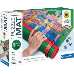 Clementoni Puzzlematte 30229, Puzzle Mat, aus Filz, 105 x 78 cm, für Puzzle mit bis zu 2000 Teilen
