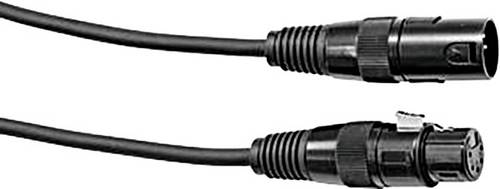 Eurolite 5-Pol DMX Verbindungskabel [1x XLR-Stecker 5 polig - 1x XLR-Buchse 5 polig] 5.00m