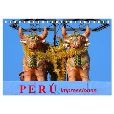 Perú. Impressionen (Tischkalender 2026 DIN A5 quer), CALVENDO Monatskalender