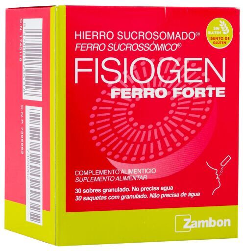 Zambon Fisiogen Ferro Forte 30 Envelopes