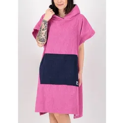 DEPROC ACTIVE Poncho PONCHINO Badeponcho PARLEE BEACH, Größe M in Pink Pink