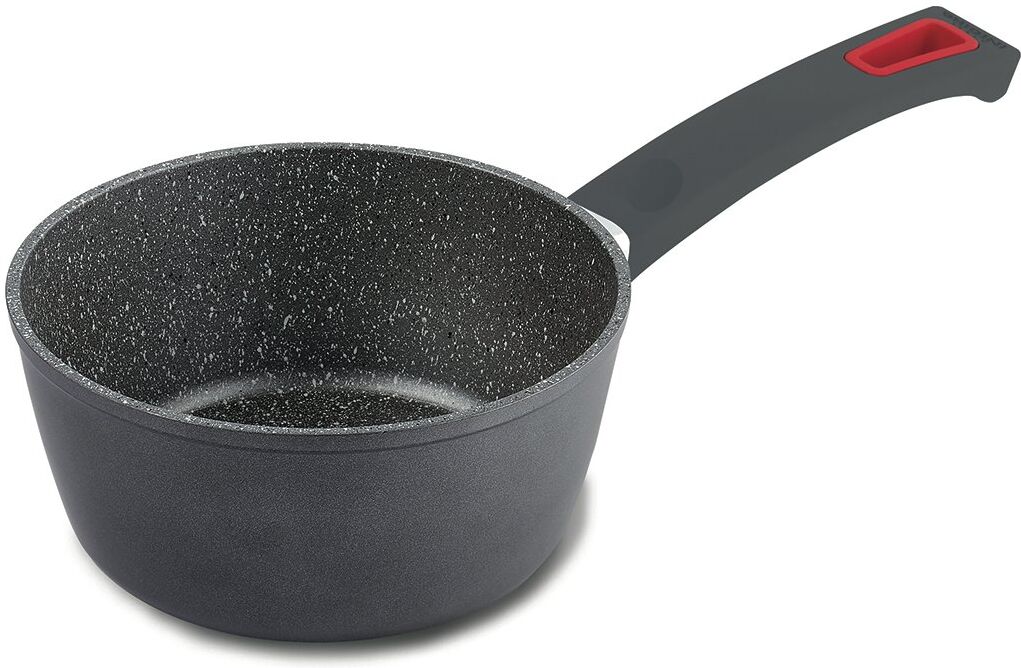 Casseruola Ghidini Cipriano 2251 VIVÀ 1 manico Grigio e Rosso