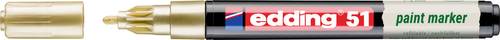 Edding 51 EcoLine 4-51-053 Lackmarker Gold 1 mm, 2mm