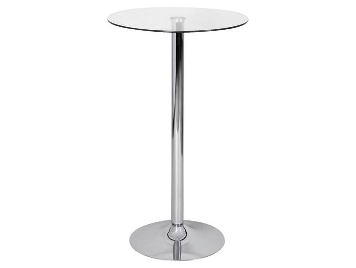 Mid.you Stehtisch, Transparent, Glas, rund, 105 cm, stabiler Standfuß, Freizeit & Co, Camping, Campingtische