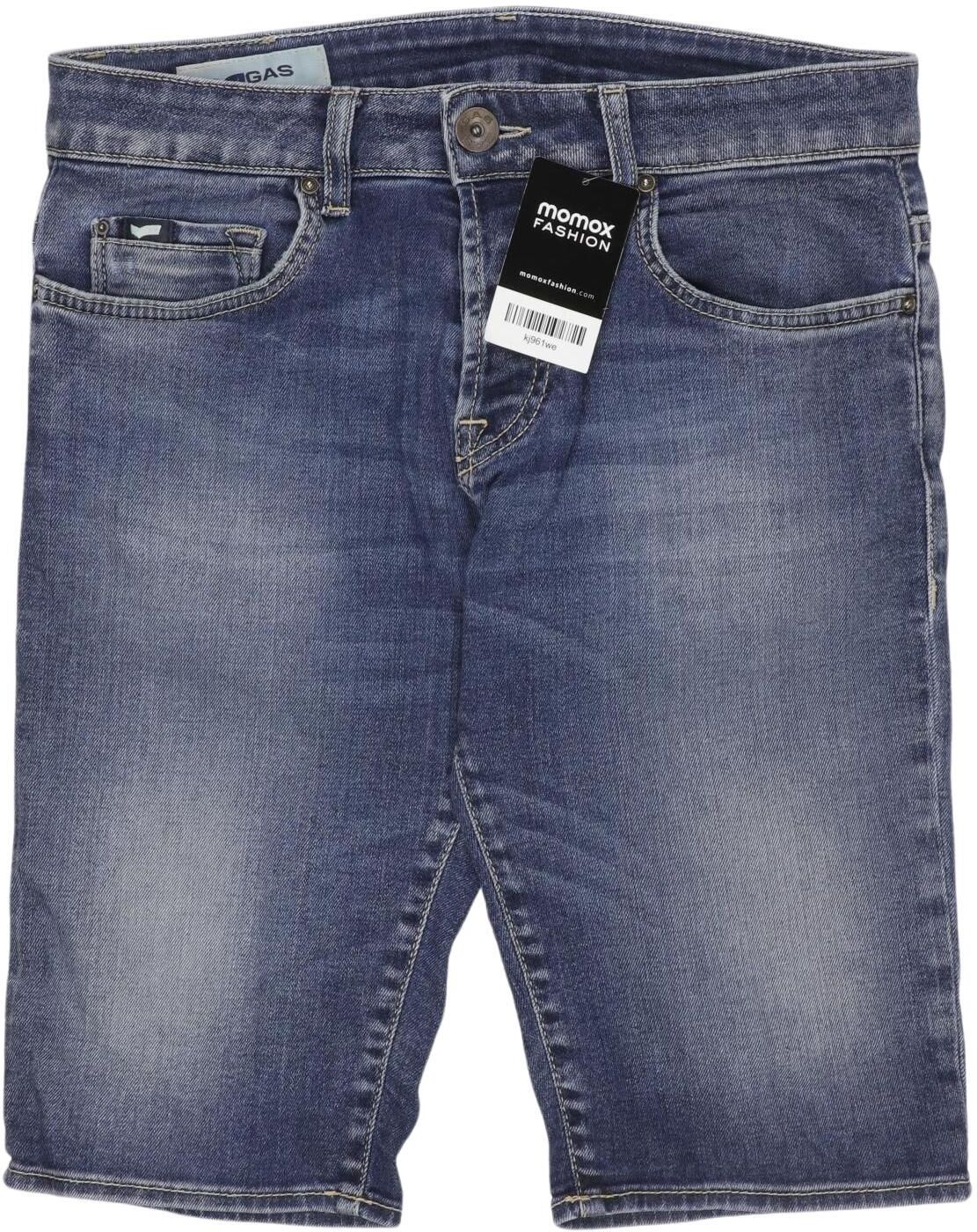 GAS Herren Shorts, Blau, Gr. W29, Baumwolle / Elasthan - Second Hand