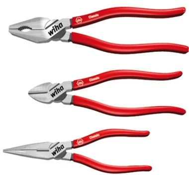 wiha Zangen-Set classic mit DynamicJoint 26850, Länge: 35,3 cm, 3-tlg., 1 Set