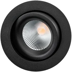 SG LEUCHTEN LED-Einbaustrahler 7W Konverter Junistar Lux Blade 902646 dimmbar 1LED schwarz