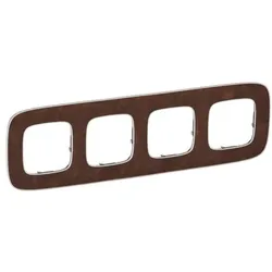 Legrand 754454 Rahmen 4-fach Valena Allure Echtleder
