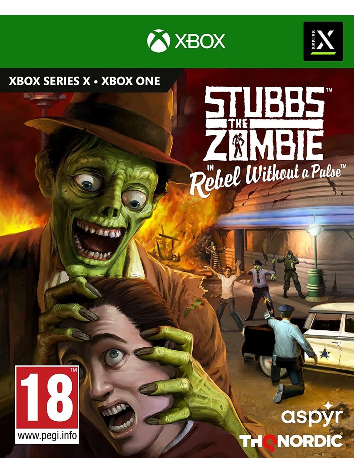 Stubbs the Zombie in Rebel Without a Pulse - Microsoft Xbox One - Action/Abenteuer - PEGI 18