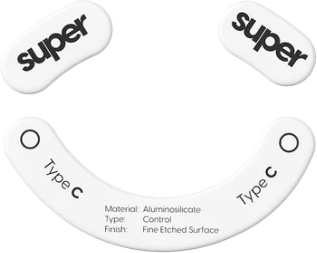 Superglide Type-C Skates För Razer Deathadder V3 Pro