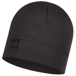 Buff Unisex Merino Heavyweight Beanie Solid schwarz 48.6