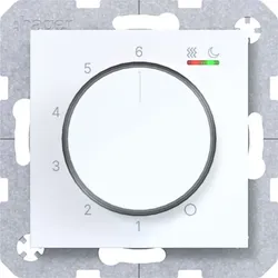 HAGER Raumthermostat 230V 0,065A IP20 Ax/Cx WAN5011WG Wechsler