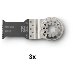 Fein Multimaster Multitalent 3er Pack E-Cut Fine Sägeblatt 30x50mm SL