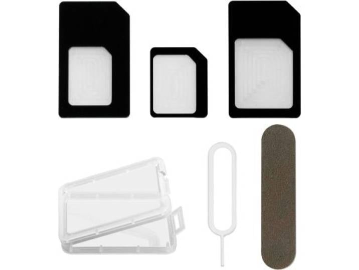 Essentielb - Adaptateur Carte Sim Kit Adaptateur Sim + Epingle D'ejection