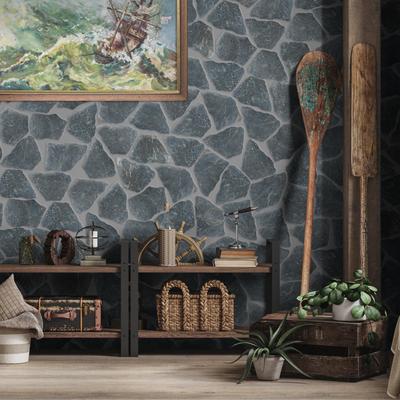 "Merola Tile Montesa Antracita 8"" x 12"" Porcelain Floor and Wall Tile"