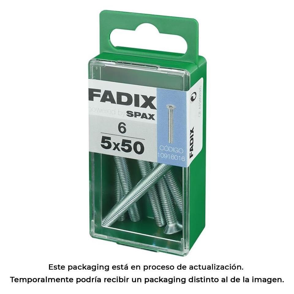 Fadix Box s 6 unit. metric screw cp m 5x50mm (6 Schrauben pro Stück) (49413573)